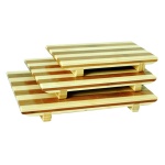 bamboo sushi plate set