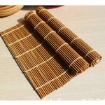 carbonized bamboo sushi mat