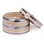 bamboo steamer set