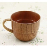 wood milk cup