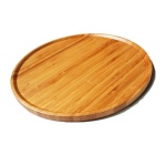 bamboo round platter
