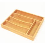 bamboo cutlery tray