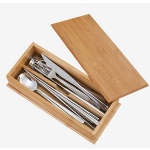 bamboo flatware box