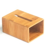 bamboo tissue holder