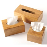 bamboo tissue box