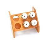 bamboo spice rack