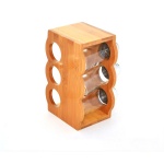 bamboo spice rack