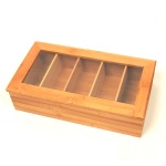 bamboo tea bag box