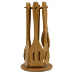 premium bamboo utensils set