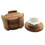 bamboo coaster set