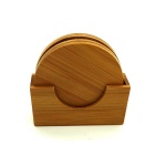 bamboo coaster set