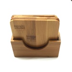 bamboo coaster set