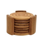 bamboo coaster set