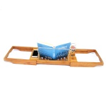 bamboo bath caddy