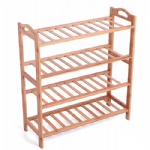 4 tier bamboo shoe rack