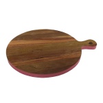 acacia wood cutting board with color edge