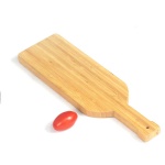 bottle shaped bamboo cutting board