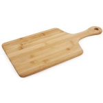 paddle shaped bamboo cutting board